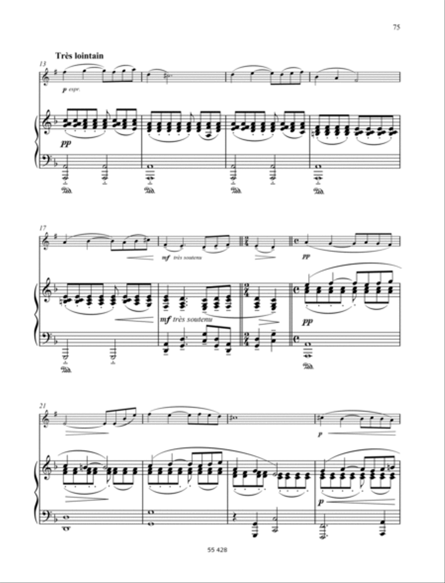 Pavane pour une Infante Défunte Clarinet Solo scores gallery preview page 2