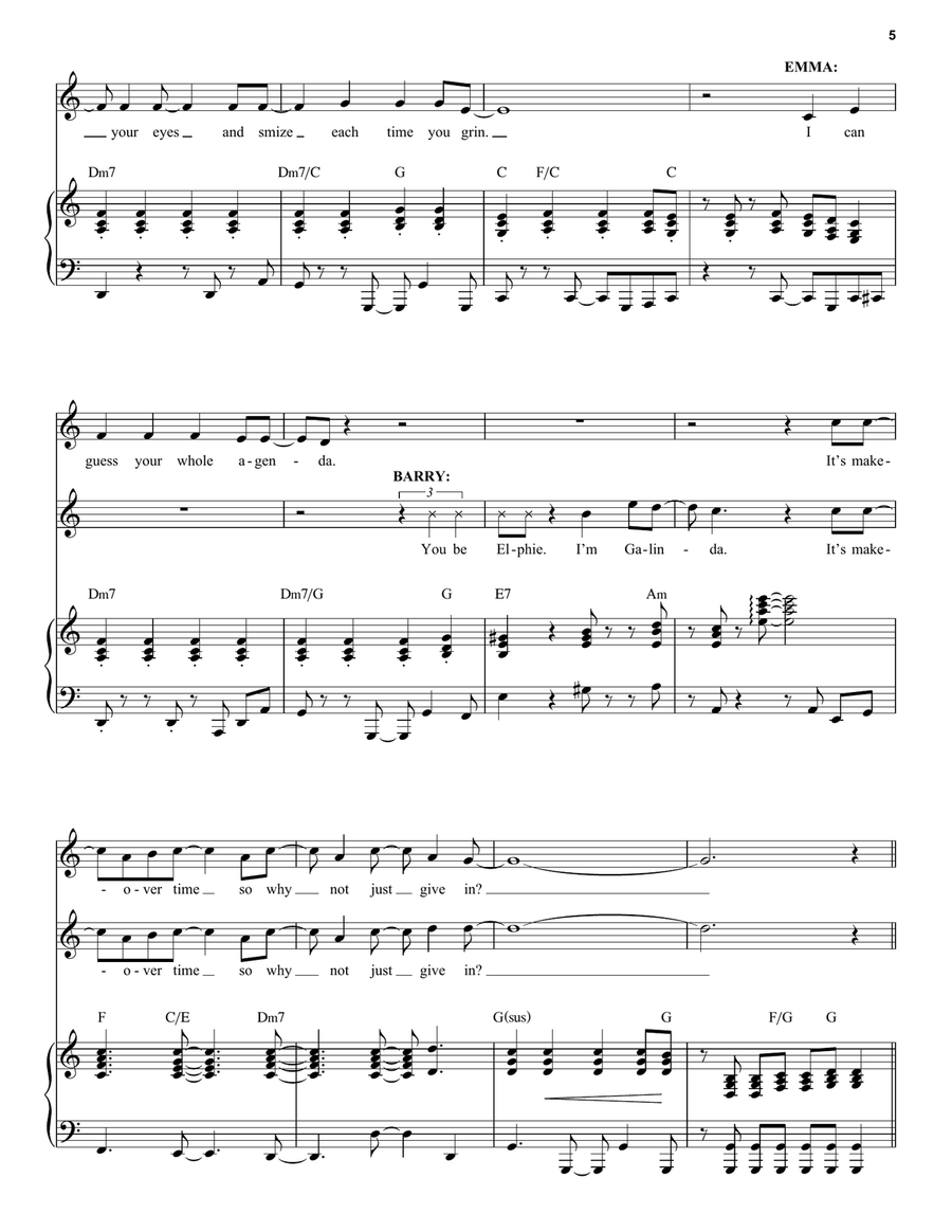 Tonight Belongs To You (from The Prom: A New Musical) Voice scores gallery preview page 5