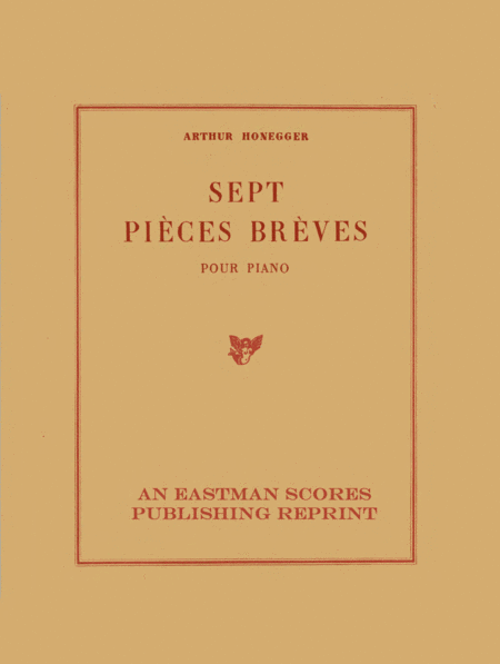 Sept pieces breves, pour piano