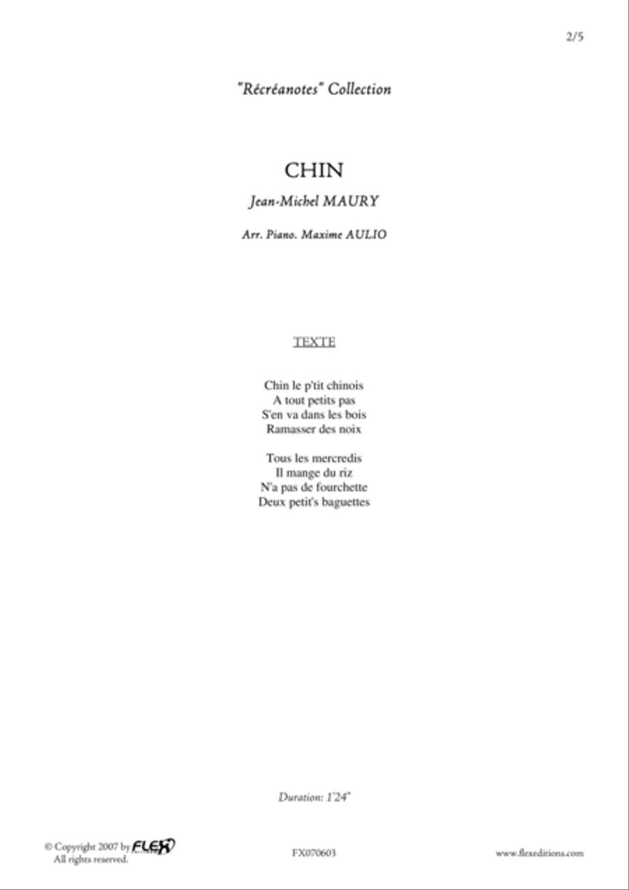 Chin Children's Choir scores gallery preview page 2