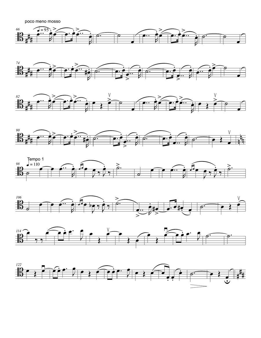 Liebesleid [Love's Sorrow] arranged for Tenor Trombone and piano Trombone Duet scores gallery preview page 2