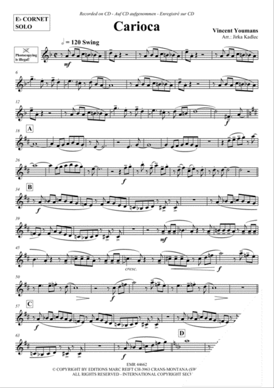 Carioca Carioca Cornet scores gallery preview page 3