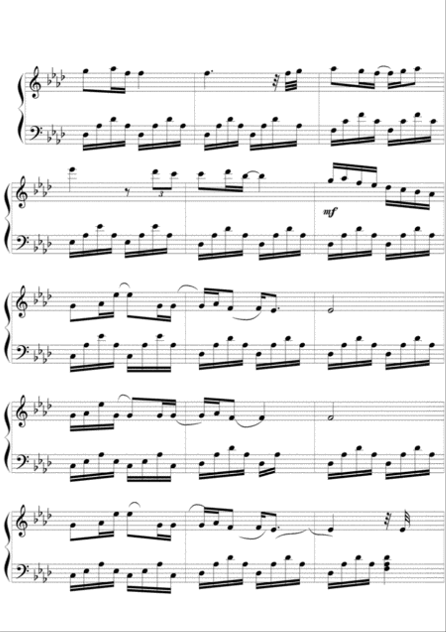Bolinas (Moods for Piano) Piano Solo scores gallery preview page 2