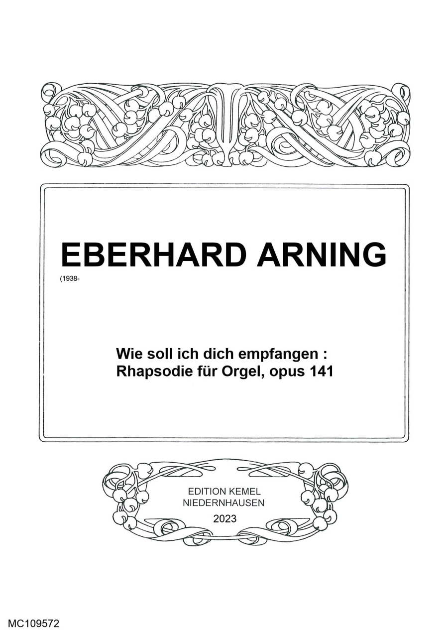 Wie soll ich dich empfangen Piano scores gallery preview page 1