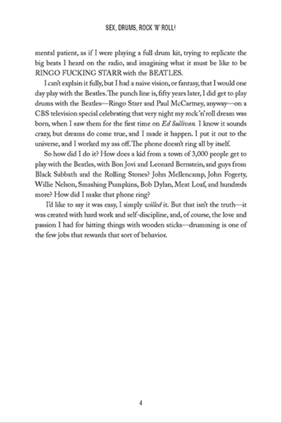 Sex, Drums, Rock 'n' Roll! Drums scores gallery preview page 9