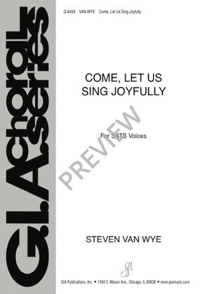 Book cover for Come, Let Us Sing Joyfully