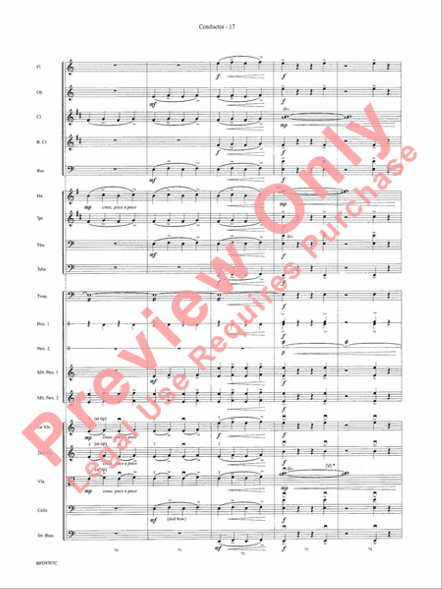 The Tempest Full Orchestra scores gallery preview page 20