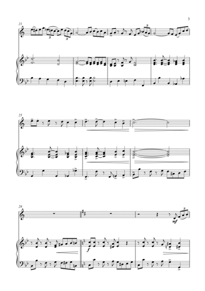 Battle Hymn of the Republic - a Jazz Arrangement - for Tenor Saxophone and Piano image number null