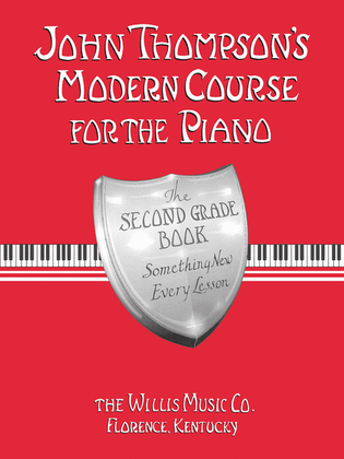 Book cover for John Thompson's Modern Course for the Piano – Second Grade (Book Only)