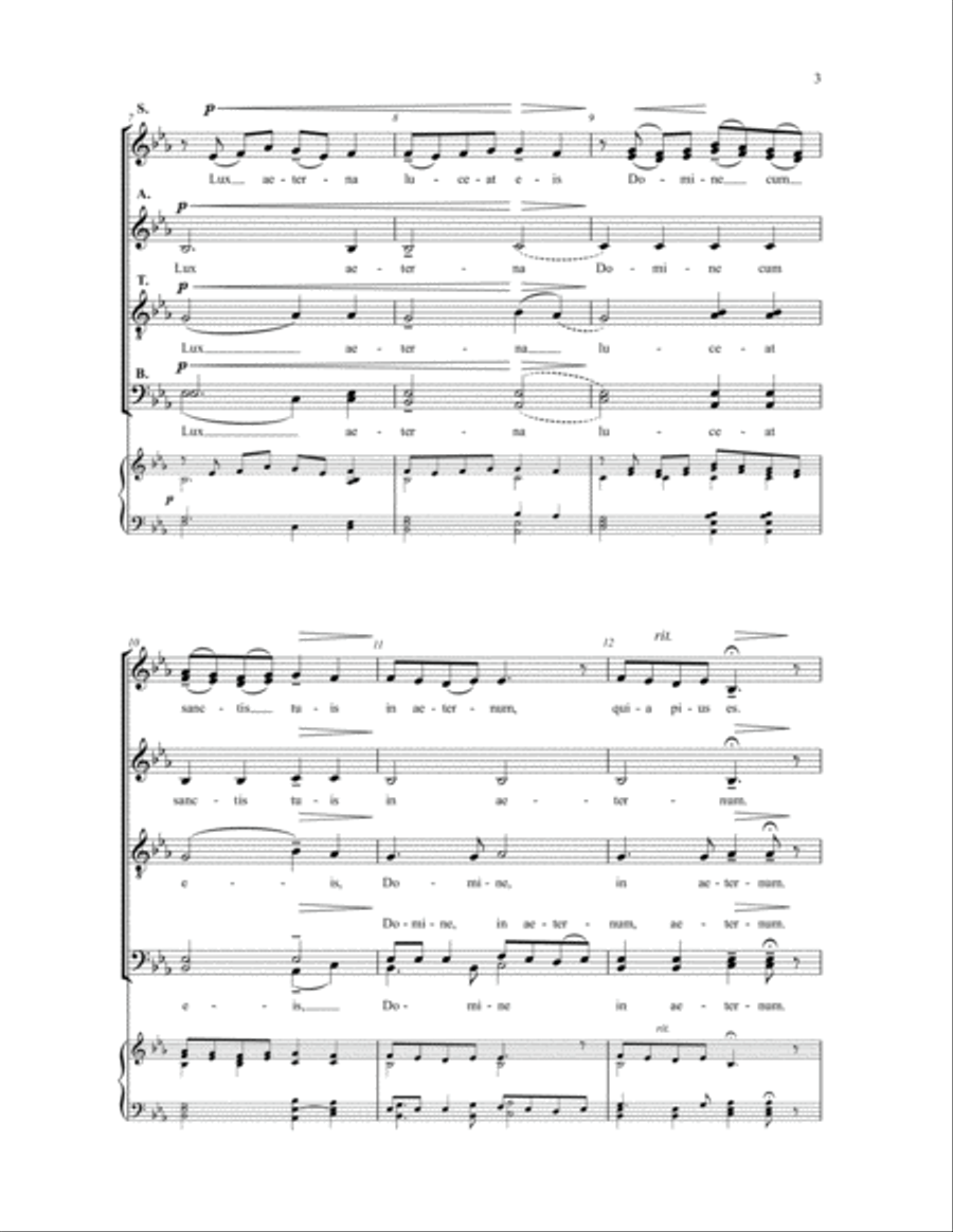 Lux Aeterna SSAATTBB scores gallery preview page 2