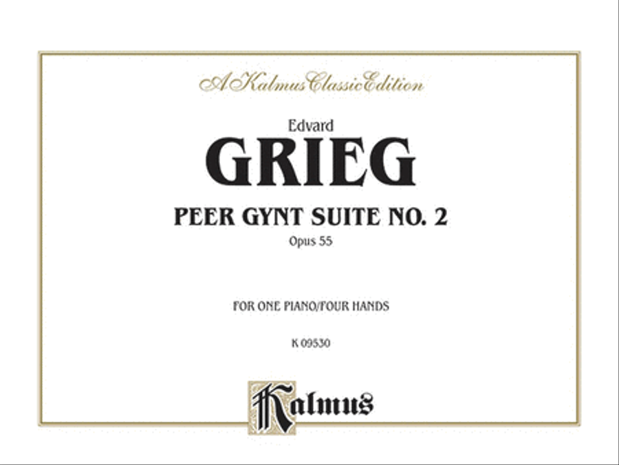 Peer Gynt Suite No. 2, Op. 55 Small Ensemble scores gallery preview page 1