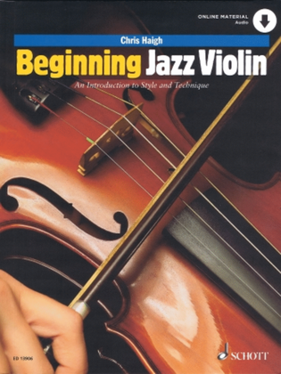 Book cover for Beginning Jazz Violin