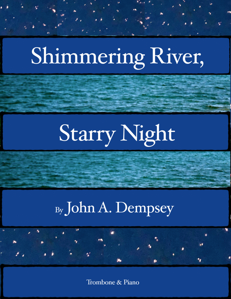 Shimmering River, Starry Night (Trombone and Piano) image number null