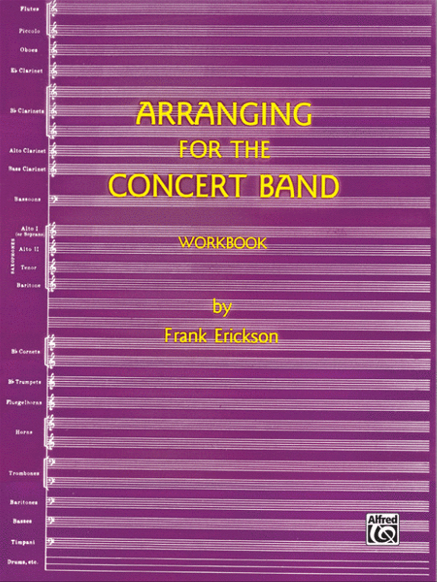 Arranging for the Concert Band Concert Band scores gallery preview page 1