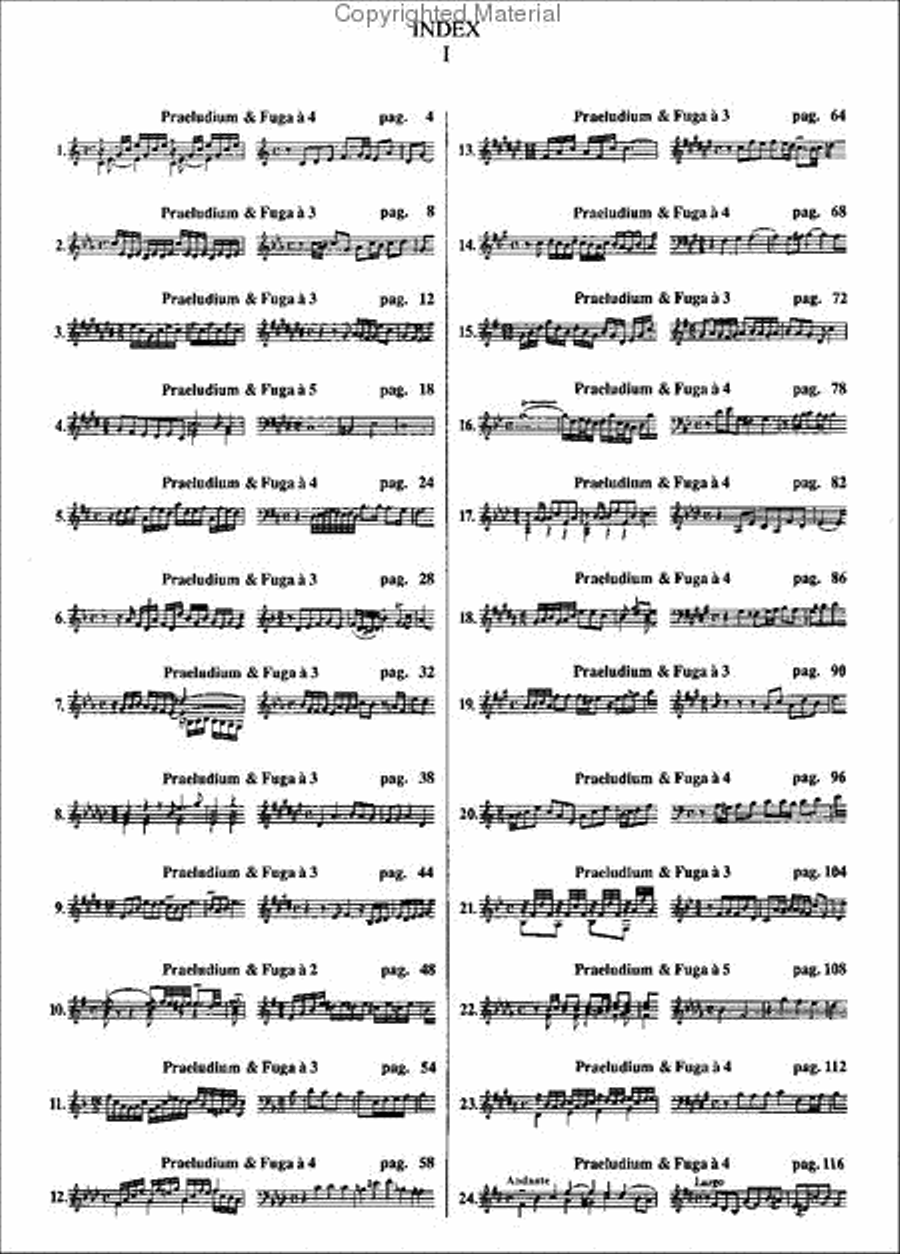 The Well-Tempered Clavier I Piano Solo scores gallery preview page 2