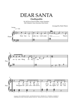 Book cover for Dear Santa