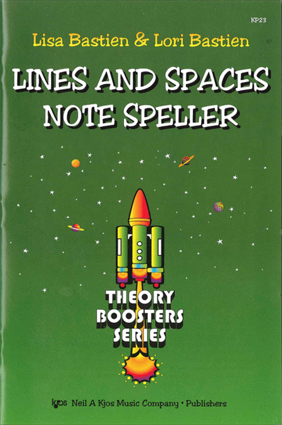 Bastien Theory Boosters: Lines and Spaces Note Speller Piano Method scores gallery preview page 1