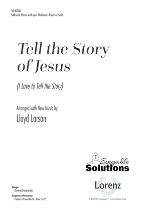 Book cover for Tell the Story of Jesus