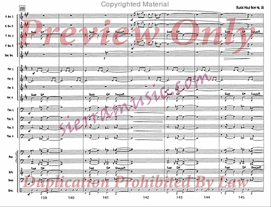 Black Hole Sun Jazz Ensemble scores gallery preview page 19