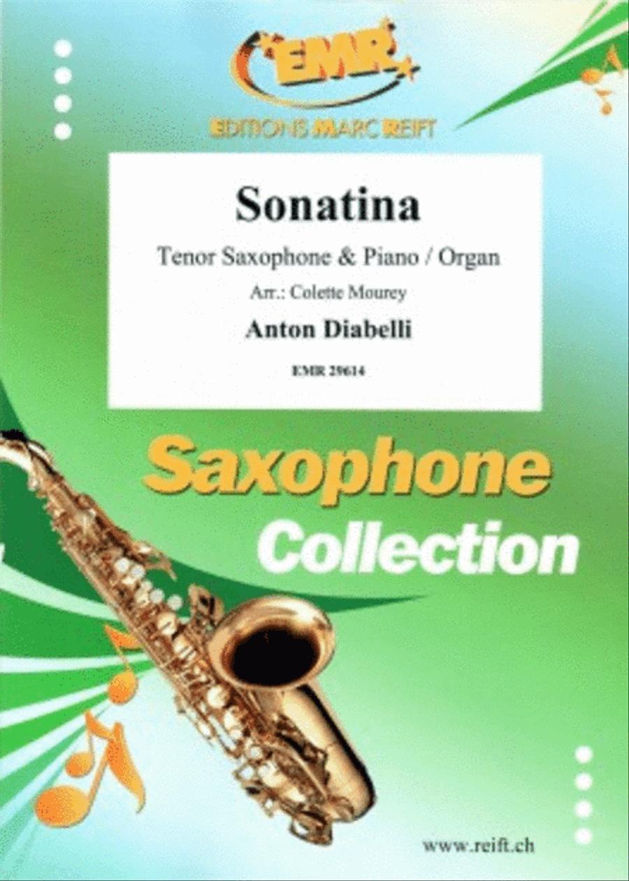 Sonatina Sonatina Tenor Saxophone scores gallery preview page 1