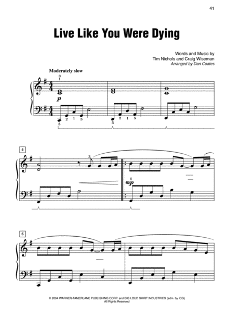 Simply Country Easy Piano scores gallery preview page 3