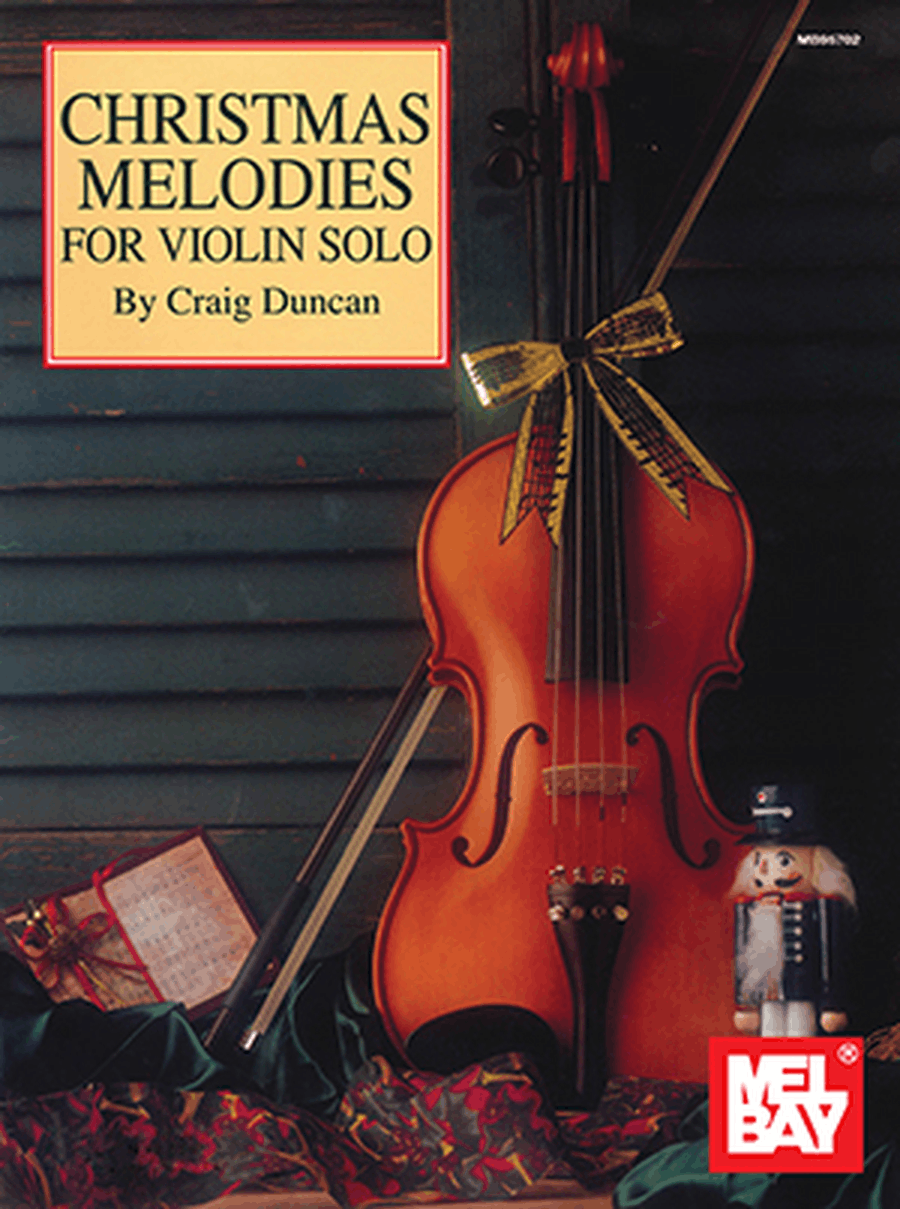 Christmas Melodies for Violin Solo Violin Solo scores gallery preview page 1