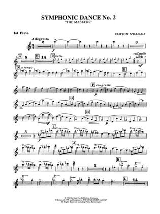 Symphonic Dance No. 2: Flute