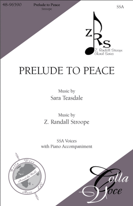 Book cover for Prelude to Peace