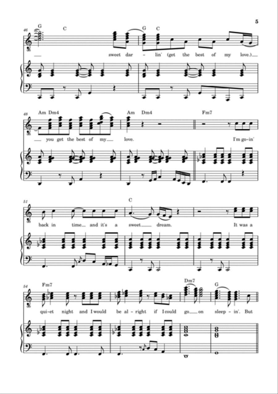 Best Of My Love Best Of My Love Voice scores gallery preview page 6