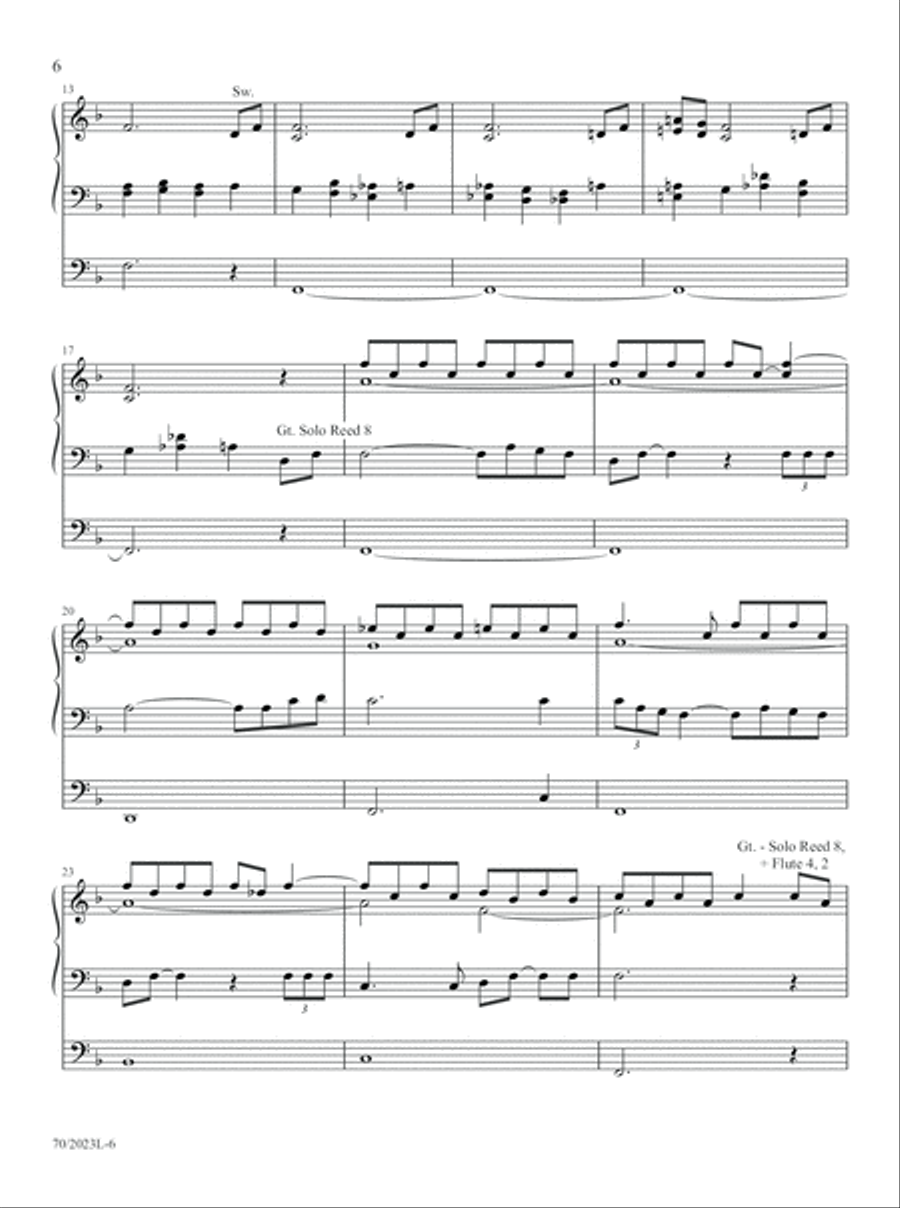 The Organist's Library, Vol. 61 Organ scores gallery preview page 6
