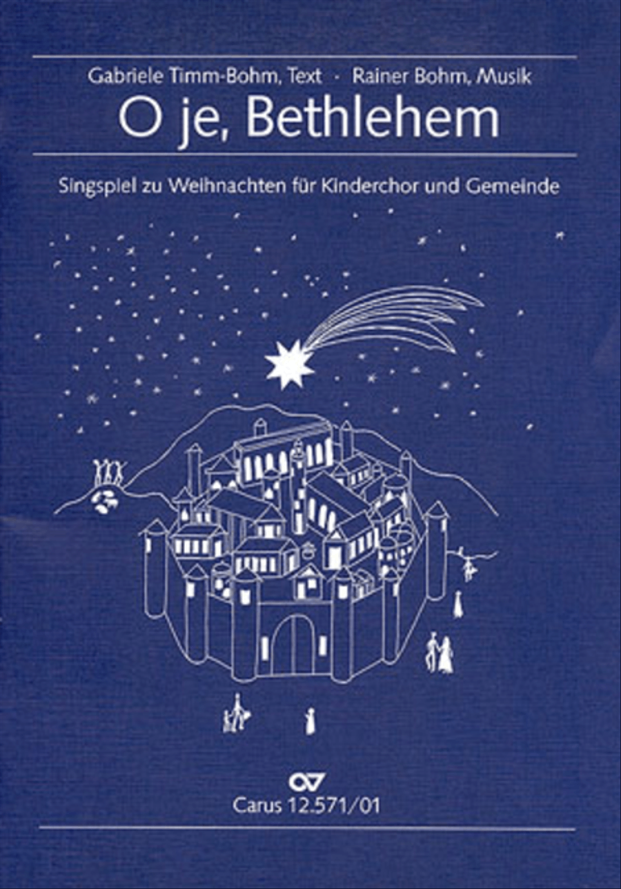 O je, Bethlehem O je, Bethlehem Unison Choir scores gallery preview page 1