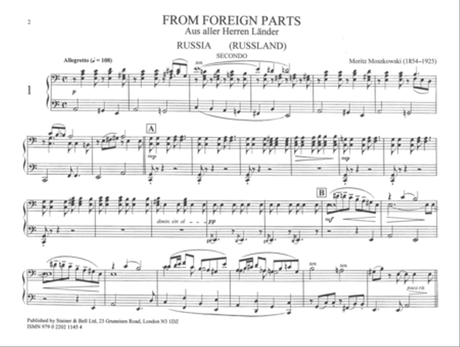 From Foreign Parts, Op. 23 Piano Solo scores gallery preview page 2