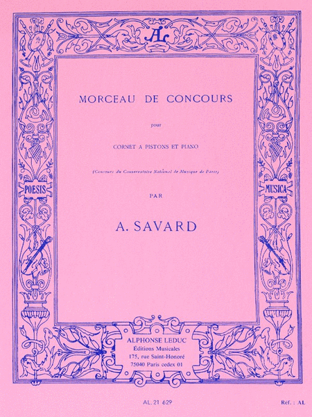 Piece Of Contest (cornet And Piano)
