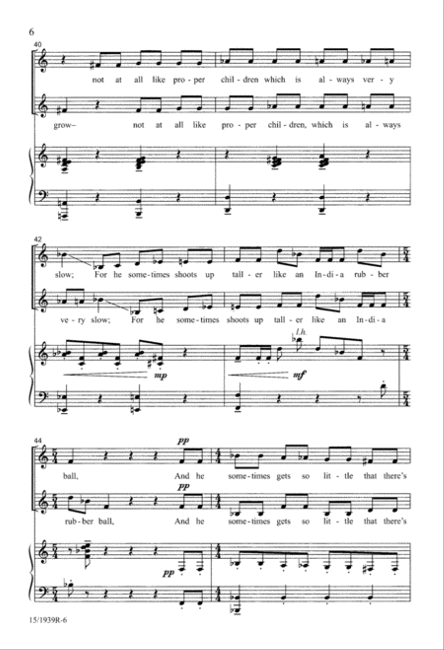 My Shadow My Shadow 2-Part scores gallery preview page 6