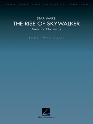Book cover for Star Wars: The Rise of Skywalker (Suite for Orchestra) Deluxe Score