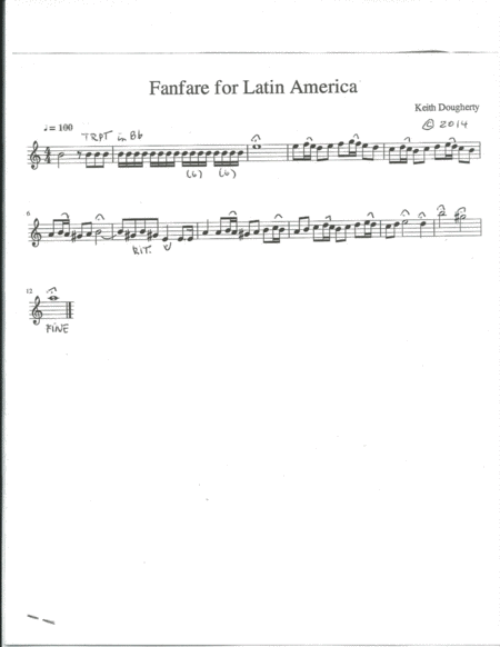 Fanfare for Latin America #1 image number null