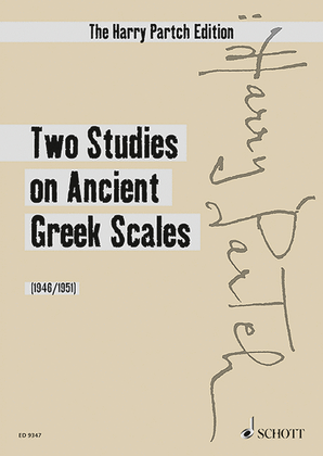 Two Studies on Ancient Greek Scales