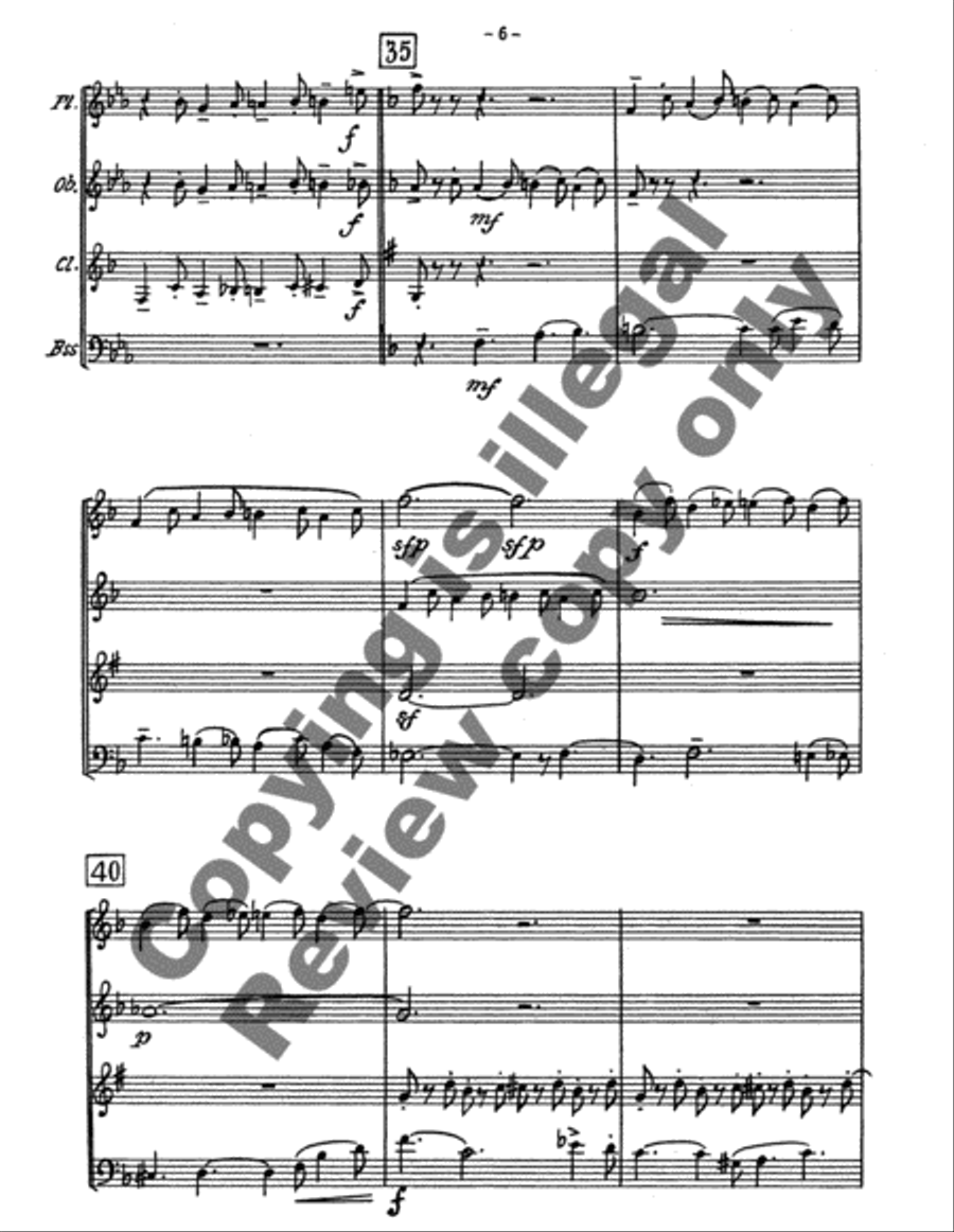 Bass with the Delicate Air Bassoon scores gallery preview page 11
