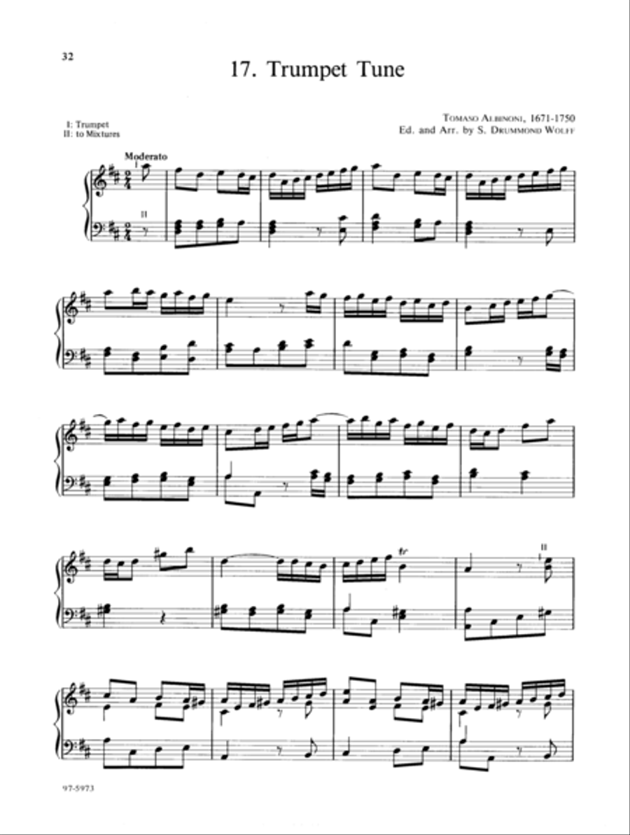 Baroque Music for Manuals, Vol. IV Organ scores gallery preview page 17