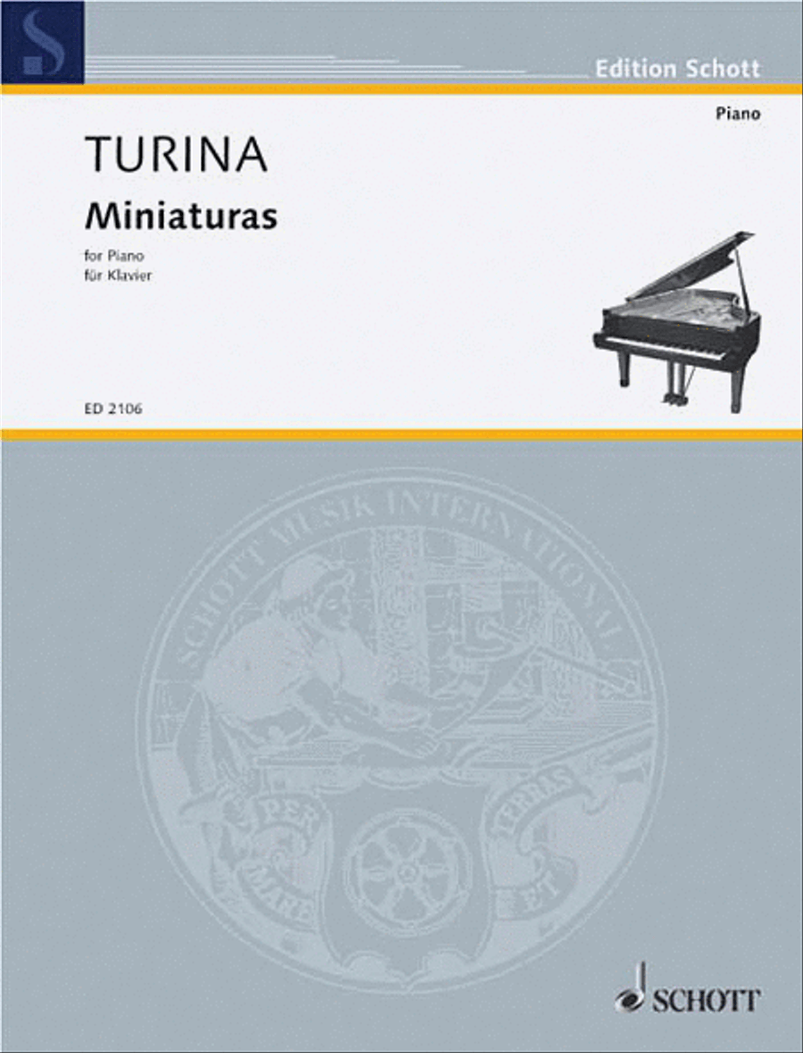 8 Miniatures Piano Solo scores gallery preview page 1