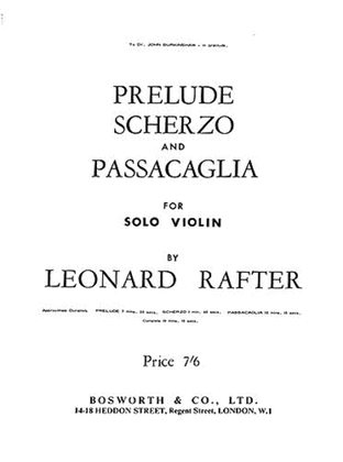 Prelude Scherzo And Passacaglia