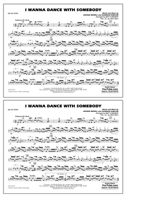 Book cover for I Wanna Dance with Somebody (arr. Conaway and Holt) - Quad Toms