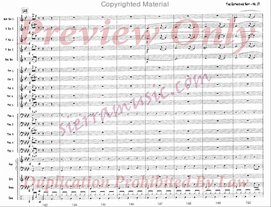 The Gathering Sky Jazz Ensemble scores gallery preview page 20