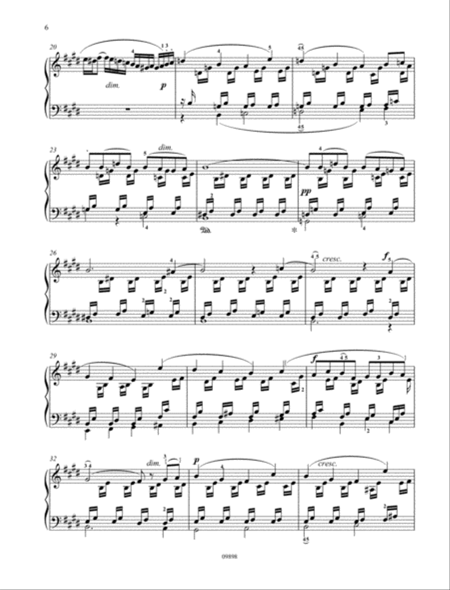 6 Songs Without Words, Op. 19 Piano Solo scores gallery preview page 3