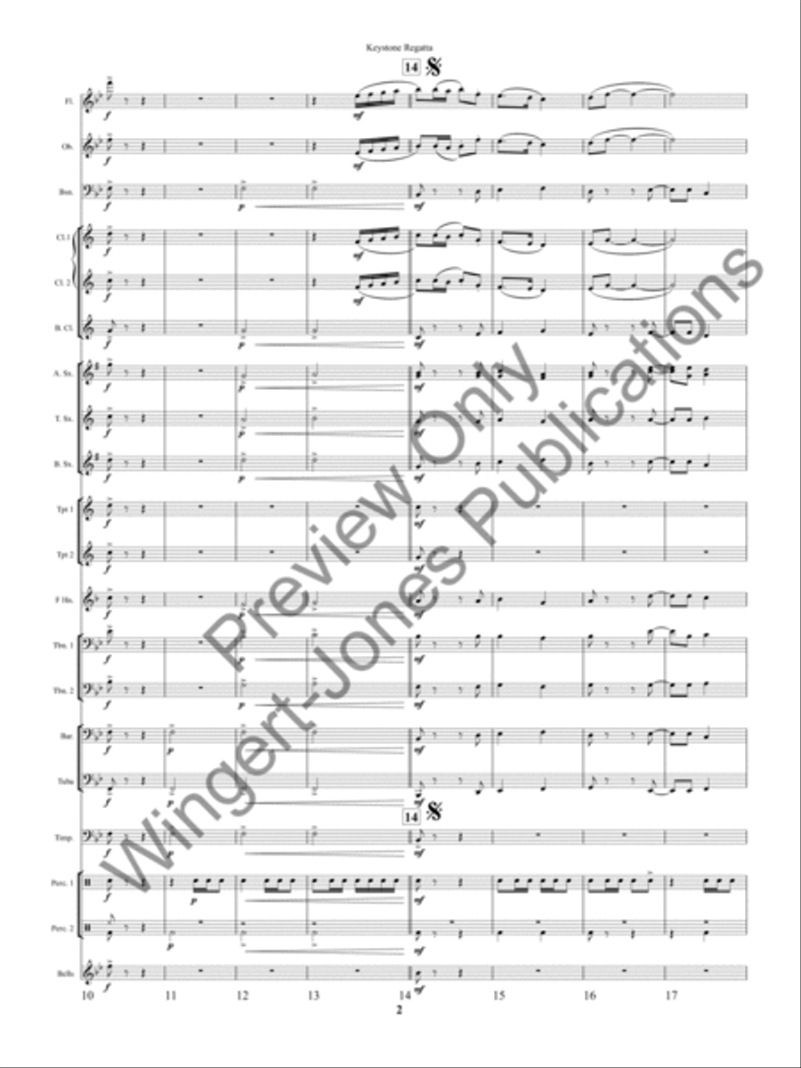 Keystone Regatta Concert Band scores gallery preview page 5
