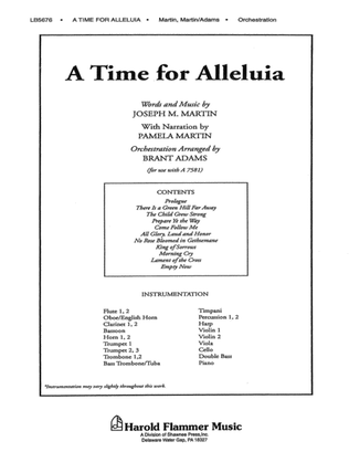 Book cover for A Time for Alleluia