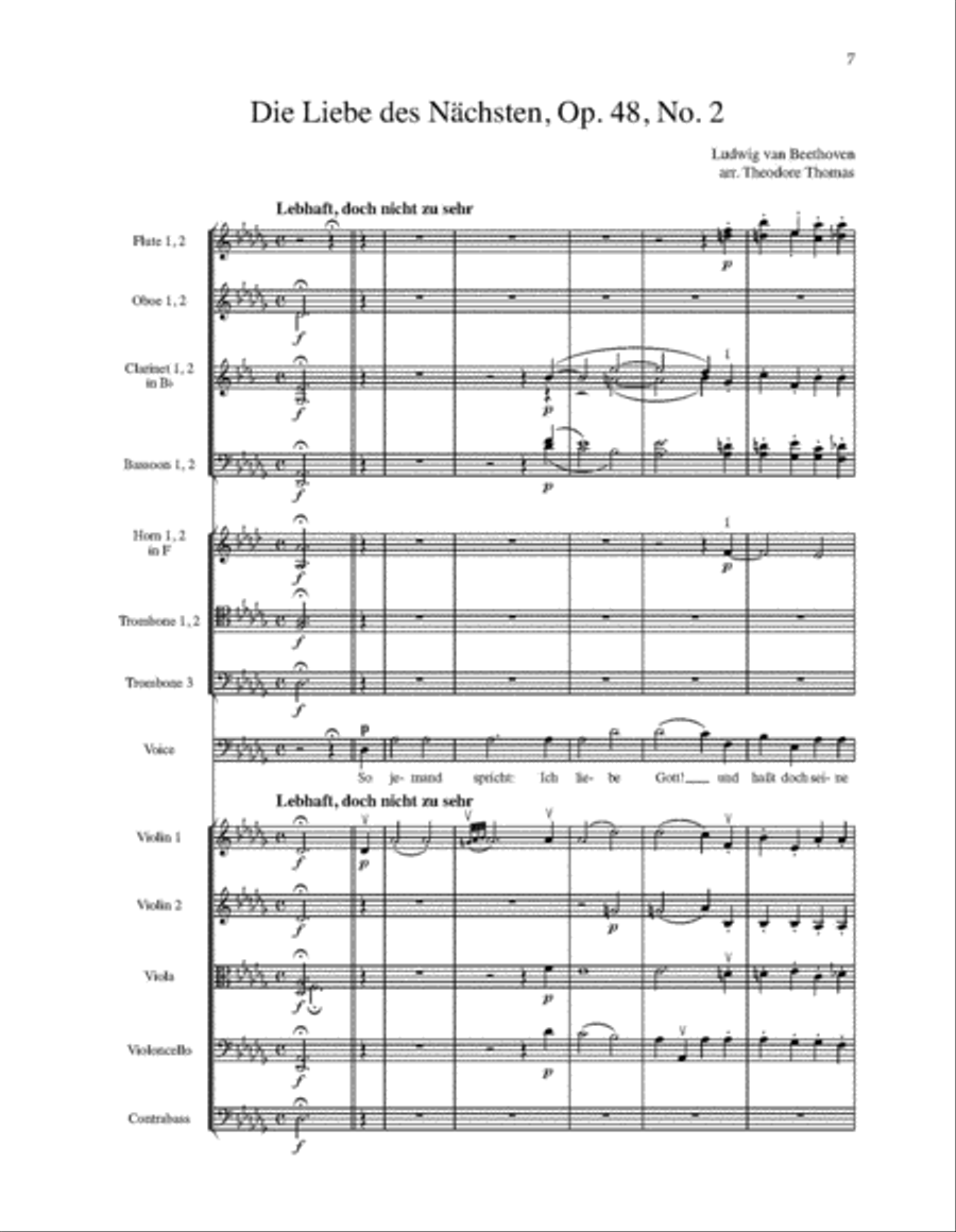 Three Songs Chamber Orchestra scores gallery preview page 5