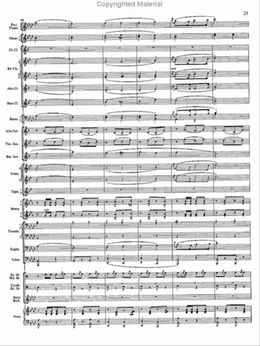 The Fairest of the Fair Concert Band scores gallery preview page 12