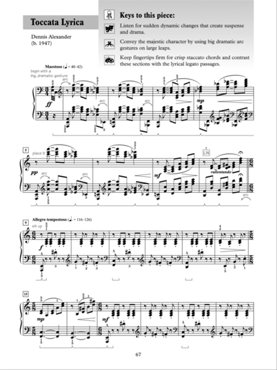 Keys to Artistic Performance, Book 3 Piano Solo scores gallery preview page 3