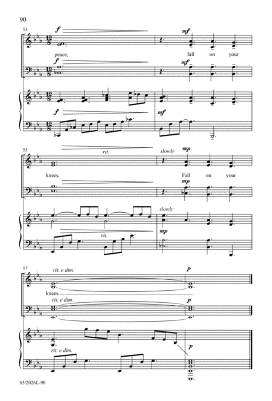Night of the Father's Love 4-Part scores gallery preview page 91
